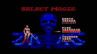 Golden Axe: Tyris Flare Edition (Sega Master System II 60hz - full playthrough)