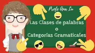 Categorías GRAMATICALES 🤣🤣, ❤️❤️CLASES de PALABRAS❤️❤️ en español📕📕 FACIL!!👈👈 PARA NIÑOS