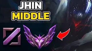 JHIN MIDDLE MASTER GAMEPLAY, LOL OFF-META BUILD/GUIDE, HOW TO PLAY JHIN MIDDLE