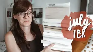 there's 18 books on this stack! 📚 MY JULY TBR: mystery, fantasy, Christian non-fiction and more!