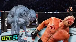 Brock Lesnar vs. Crazy Monster (EA sports UFC 5)