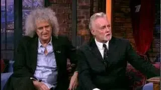 Brian May and Roger Taylor (Queen) on Late Night Show (Вечерний Ургант)