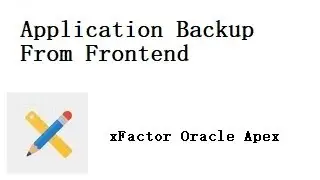 Export Application from frontend in Oracle Apex||xfactor
