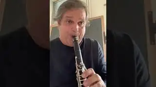 Solo clarinet