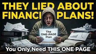The One Page Financial Plan Everyone Needs
