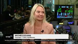 Michele Evans, Founder and CEO at NxtWaves Joins Live on NYSE TV