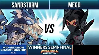 Sandstorm vs Megd - Winners Semi-Final - Midseason Invitational 2022 - 1v1