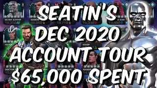 Seatin's December 2020 Whale Account Tour - $65,000 Spent - Marvel Contest of Champions