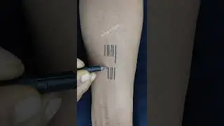 New trick draw S latter|| #shorts #tattoo #diy #xtreamtattoo