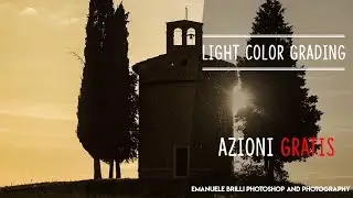 NUOVE azioni GRATUITE per Photoshop: Lights color grading - Free Photoshop actions