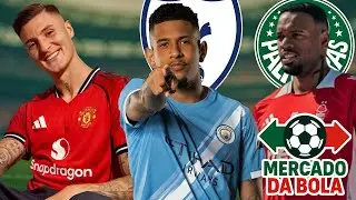 +19 TRANSFERÊNCIAS CONFIRMADAS | TOTTENHAM NEGOCIA POR SAVINHO | PALMEIRAS FECHA C/ CARLOS MIGUEL E+