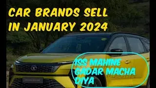 top selling car brand in january 2024