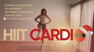 DAY 8 | 15 MIN HIIT X FULL BODY | CALORIE CRUSHER | NO EQUIPMENT | 10 DAY CHALLENGE