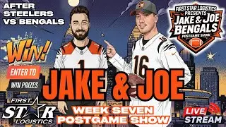 Jake & Joe Bengals Postgame Show - Steelers vs. Bengals Thursday Night Football