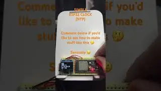 Arduino based Internet synchronized clock using an SDD1306 OLED display #arduino #oled #maker