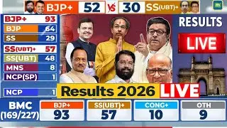BMC 2026 Results LIVE: Maharashtra BMC Election Results LIVE: BJP-Shiv Sena Alliance Lead In Mumbai