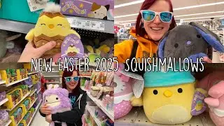 NEW Easter 2025 Squishmallows !! Squish Hunting Vlog @ Walgreen&rsquo;s, Wegman&rsquo;s, Target, & CVS