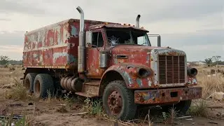 Lost for 70 Years! Abandoned Peterbilt Truck Restoration | Rust to Royal Revival
