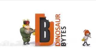 Dinosaur Bytes Logo - Clive 'N' Wrench