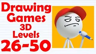 Drawing Games 3D Level 26-50 Gameplay Solution