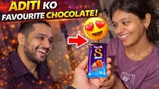 Aditi Ko Uski Favorite Chocolate La De Aditi Khush 😍