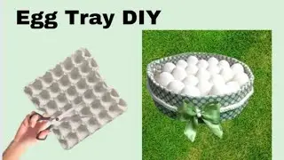 DIY Empty Waste Eggs Tray Craft || Cardboard Ideas