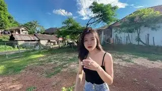 老挝妹纸的野外生存能力很强👍感觉野外生存是她们的本能！现在国内的女孩有几个能吃得了这苦的？#老挝农村生活 #抖音看世界 #异国风情 #野外生存