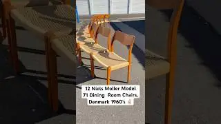 Mid Century Dining Room Chairs $7,000+ profit potential #sidehustle #makemoney #profit #investing