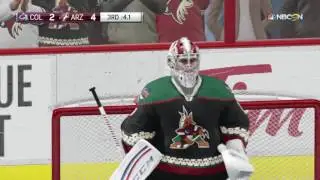 NHL 17 Goalie Goal