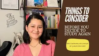 Things to consider before you decide to study again || Realistic tips from a medical student