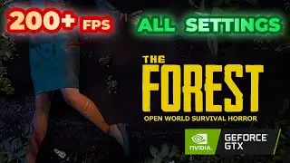 The Forest GTX 1660 TI 6GB - 1080p Ultra to Low Settings Benchmark (Budget Gaming)