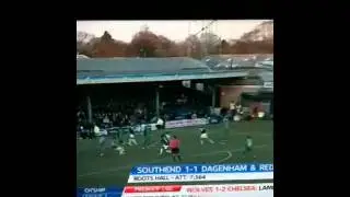Michael Timlin's goal for Southend United v Dagenham