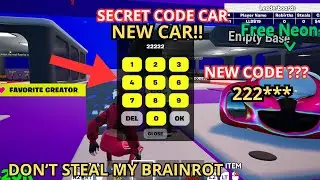 STEAL A RIDE MAP FORTNITE CREATIVE - SECRET CODE NEON-X, NEW CARS