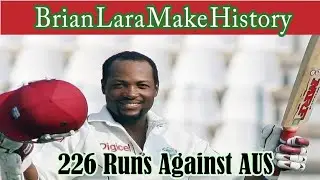 Brian Lara&rsquo;s Unforgettable 226 vs Australia | The Genius at Work 
