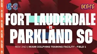 Ft. Lauderdale U17 vs Parkland U17 ⚽ | Full Game Highlights | 1&ndash;0 | Gen-FC