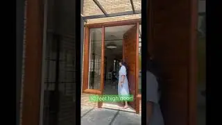 10 feet high door!