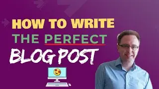 How To Write A Good Blog Post