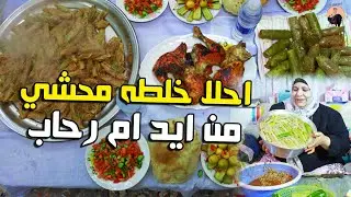 لا تلف و لا تدرو اعمل خلطة محشي ام رحاب علي طول