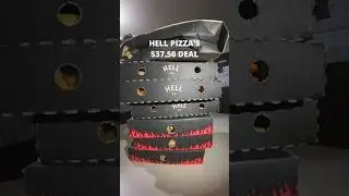 Hell Pizza 🍕 $37.50 Deal  #shorts