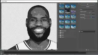Creating an Andy Warhol style portrait using Adobe Photoshop