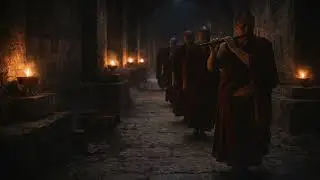 Deep Flute Awakening &bull; Tibetan Bamboo Flutes & Sacred Night Temple Ambience (No Vocals)