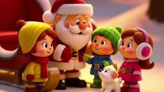 Adventure with Santa Claus 🎄| Fun Christmas Rhyme for kids| #shorts #ytshorts #trending #christmas 