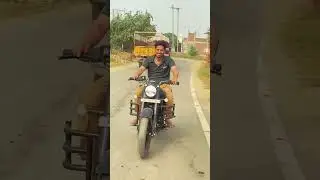 🏍️ Bullet ki awaaz aur khuli road ka sukoon 😌#BulletRide#RoyalEnfield#BikeLovers #BikeShorts#Shorts