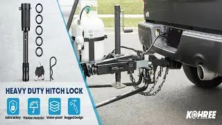 How to Put Kohree Trailer Hitch Lock on