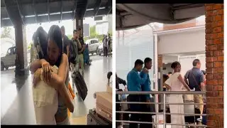 Damanta UK jadai 😢 | Airport ma sabai lai  ruwayara | Emotional Bidaai Vlog ✈️💔