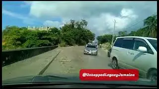 Drive from Lyssons Road (near to the Princess Margaret Hospital) to Morant Bay. #schip #stthomasroad