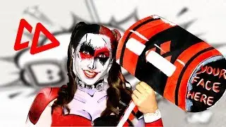 Harley Quinn Makeup - Fast Forward
