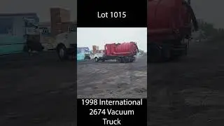 1998 International 2674 Vacuum Truck #VacTrucks #Equipment #OnlineOnly #Auction #RES #Michigan