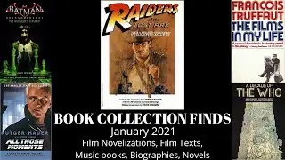 Book Collection finds: January 2021