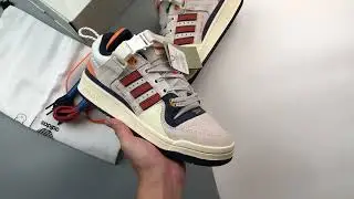 Bad Bunny x Adidas Forum Low Cangrejeros White Bright Red Night Sky GZ9796
